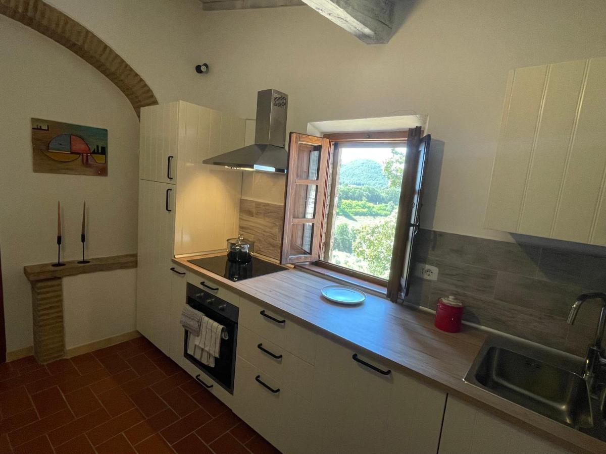 Casamoira Apartment Trequanda Bagian luar foto
